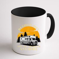 Retired 2025 Not My Problem Anymore Camping Retirement Mug