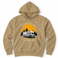 Retired 2025 Not My Problem Anymore Camping Retirement Hoodie