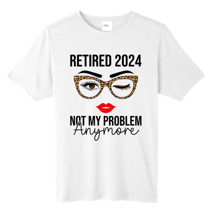 Retired 2024 Not My Problem Anymore Tall Fusion ChromaSoft Performance T-Shirt