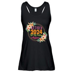 Retired 2024 Not My Problem Anymore Ladies Essential Flowy Tank