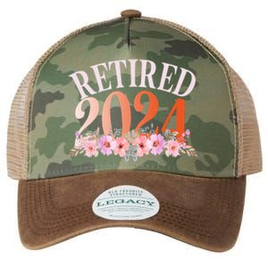 Retired 2024 Not My Problem Anymore Legacy Tie Dye Trucker Hat