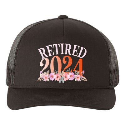 Retired 2024 Not My Problem Anymore Yupoong Adult 5-Panel Trucker Hat