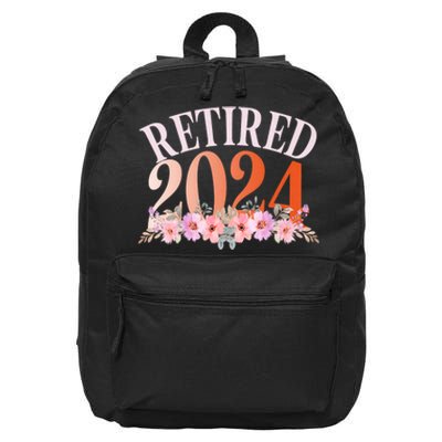 Retired 2024 Not My Problem Anymore 16 in Basic Backpack