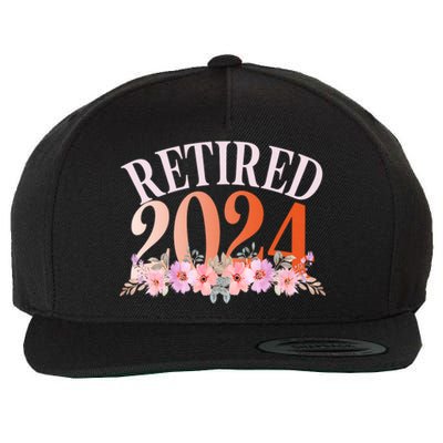 Retired 2024 Not My Problem Anymore Wool Snapback Cap