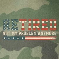  Retired 2025 Not My Problem Anymore  Legacy Tie Dye Trucker Hat