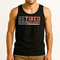  Retired 2025 Not My Problem Anymore  Tank Top
