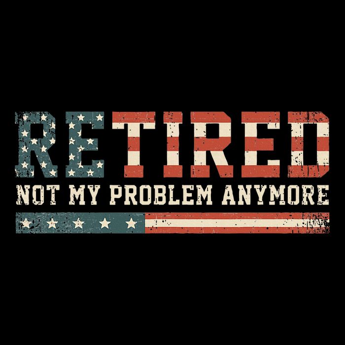  Retired 2025 Not My Problem Anymore  Wool Snapback Cap