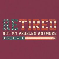 Retired 2025 Not My Problem Anymore  16oz Travel Tumbler