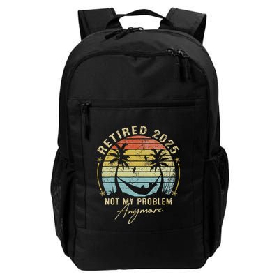 Retired 2025 Not My Problem Anymore Vintage Retirement 2025 Backpack