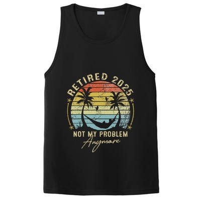 Retired 2025 Not My Problem Anymore Vintage Retirement 2025 PosiCharge Competitor Tank