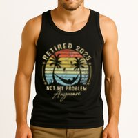 Retired 2025 Not My Problem Anymore Vintage Retirement 2025 Tank Top