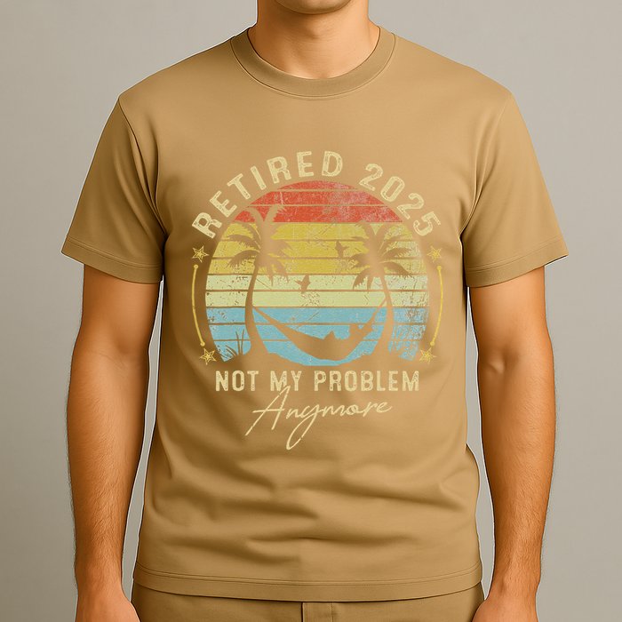 Retired 2025 Not My Problem Anymore Vintage Retirement 2025 T-Shirt