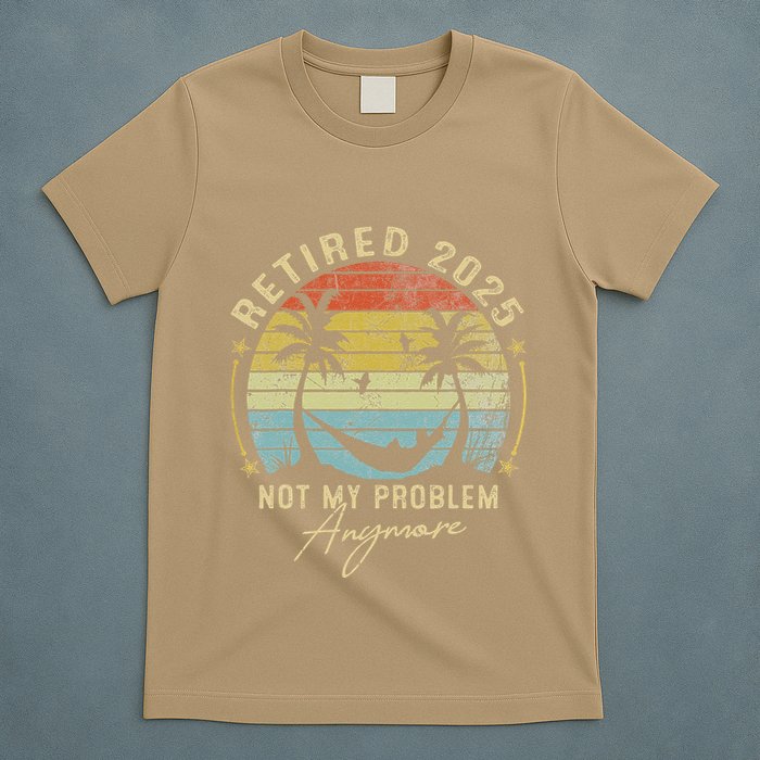 Retired 2025 Not My Problem Anymore Vintage Retirement 2025 T-Shirt