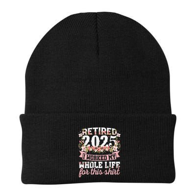 Retired 2025 Not My Problem Anymore Retirement 2025 Women Beanie