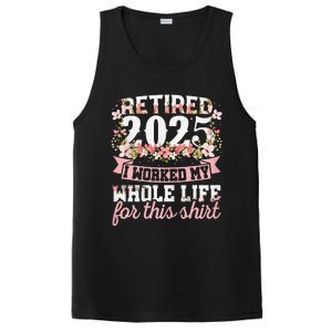 Retired 2025 Not My Problem Anymore Retirement 2025 Women PosiCharge Competitor Tank