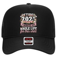Retired 2025 Not My Problem Anymore Retirement 2025 Women Hat