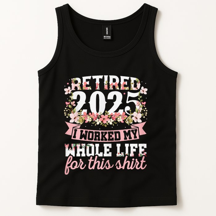 Retired 2025 Not My Problem Anymore Retirement 2025 Women Tank Top