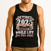 Retired 2025 Not My Problem Anymore Retirement 2025 Women Tank Top