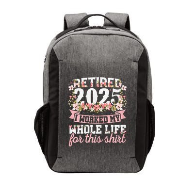 Retired 2025 Not My Problem Anymore Retirement 2025 Women Vector Backpack
