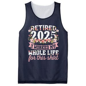 Retired 2025 Not My Problem Anymore Retirement 2025 Women Mesh Reversible Basketball Jersey Tank