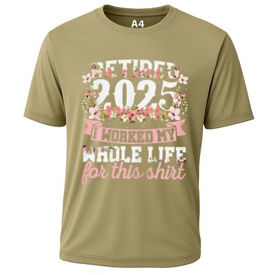 Retired 2025 Not My Problem Anymore Retirement 2025 Women Performance Shirt