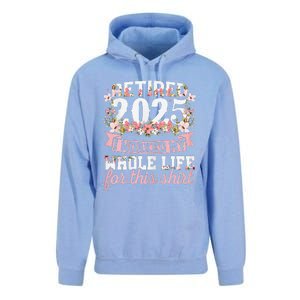 Retired 2025 Not My Problem Anymore Retirement 2025 Women Unisex Surf Hoodie