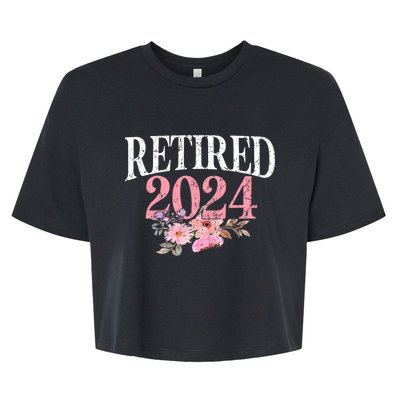 Retired 2024 Not My Problem Anymore Bella+Canvas Jersey Crop Tee