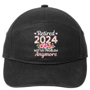 Retired 2024 Not My Problem Anymore 7-Panel Snapback Hat