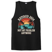 Retired 2024 Not My Problem Anymore Funny PosiCharge Competitor Tank