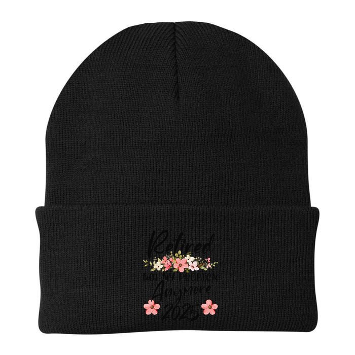 Retired 2025 Not My Problem Anymore Retirement 2025 Gift Beanie