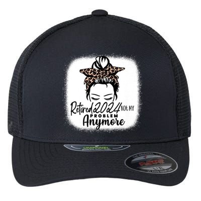 Retired 2024 Not My Problem Anymore Flexfit Unipanel Trucker Cap