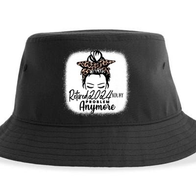 Retired 2024 Not My Problem Anymore Sustainable Bucket Hat