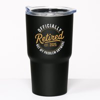 Retired 2025 Not My Problem Anymore Vintage Funny Tumbler