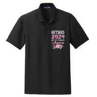 Retired 2024 Not My Problem Anymore Dry Zone Grid Polo