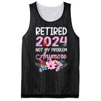 Retired 2024 Not My Problem Anymore Mesh Reversible Basketball Jersey Tank