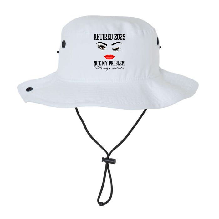Retired 2025 Not My Problem Anymore Lady Style Bucket Hat