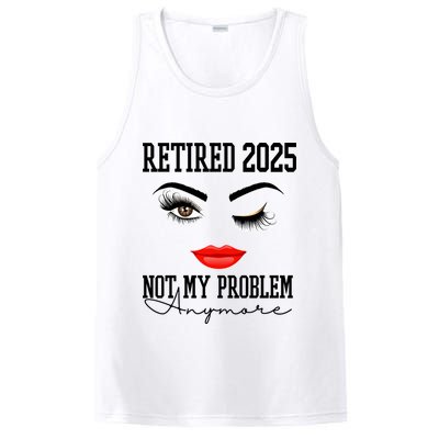 Retired 2025 Not My Problem Anymore Lady Style PosiCharge Competitor Tank