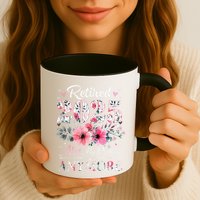 Retired 2025 Not My Problem Anymore Vintage Retirement 2024 Mug
