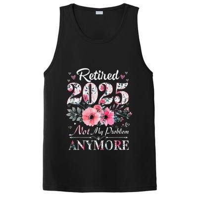 Retired 2025 Not My Problem Anymore Vintage Retirement 2024 PosiCharge Competitor Tank