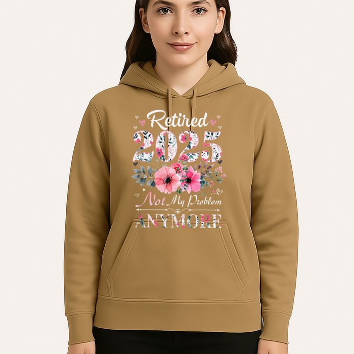 Retired 2025 Not My Problem Anymore Vintage Retirement 2024 Hoodie