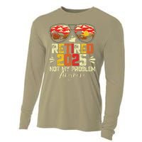 Retired 2025 Not My Problem Anymore Retirement Cooling Performance Long Sleeve Crew