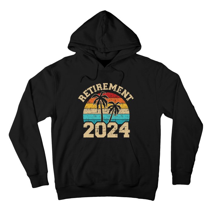 Retirement 2024 not my problem anymore vintage retired Hoodie