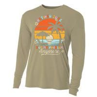 Retired 2025 Not My Problem Anymore Groovy Retirement 2025 Cooling Performance Long Sleeve Crew