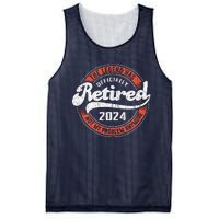 Retired 2024 Not My Problem Anymore Funny Retirement Mesh Reversible Basketball Jersey Tank