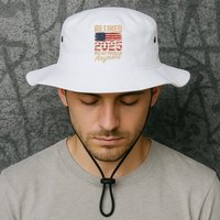 Retired 2025 Not My Problem Anymore With US Flag Retirement  Legacy Cool Fit Booney Bucket Hat