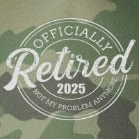 Retired 2025 Not My Problem Anymore Retirement Legacy Tie Dye Trucker Hat
