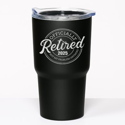 Retired 2025 Not My Problem Anymore Retirement Tumbler