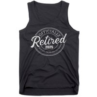 Retired 2025 Not My Problem Anymore Retirement Tank Top