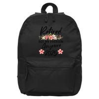 Retired 2025 Not My Problem Anymore Retirement 2025 16 in Basic Backpack