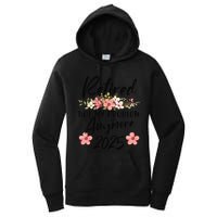 Retired 2025 Not My Problem Anymore Retirement 2025 Women's Pullover Hoodie